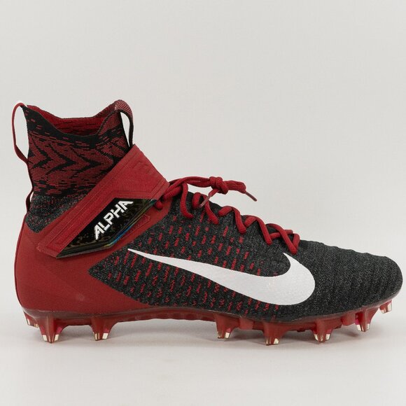 Nike Alpha Menace Elite 2 \'Black Red\' BV2077-003 Football Cleats Multi Size